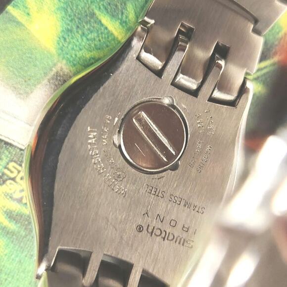 Swatch watch STARSHOOTER RESTYLED YNS405GC 2002 Irony Nabab New in case - Picture 8 of 13